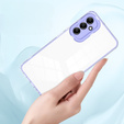 Θήκη για Samsung Galaxy A14 5G, Fusion Hybrid, διαφανής / βιολετί