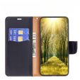 Θήκη με πτερύγιο για Samsung Galaxy A54 5G, Wallet Litchi Magnet, μαύρη
