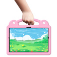 Παιδική θήκη για Samsung Tab A8 10.5 X200 / X205, Cute Patterns, με βάση, ροζ
