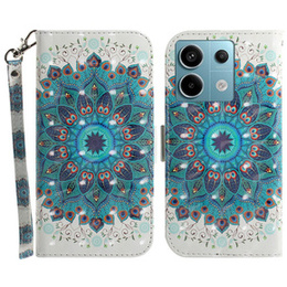 Θήκη με πτερύγιο για Xiaomi Redmi Note 13 Pro 5G, Wallet, Mandala Flower