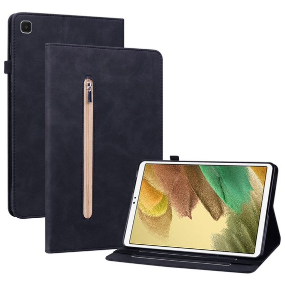 θήκη για το Samsung Galaxy Tab A7 Lite, Wallet Pen Slot, μαύρη