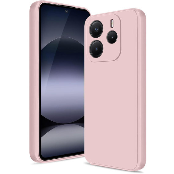 Θήκη για Xiaomi Redmi Note 14 4G, Silicone Lite, ροζ