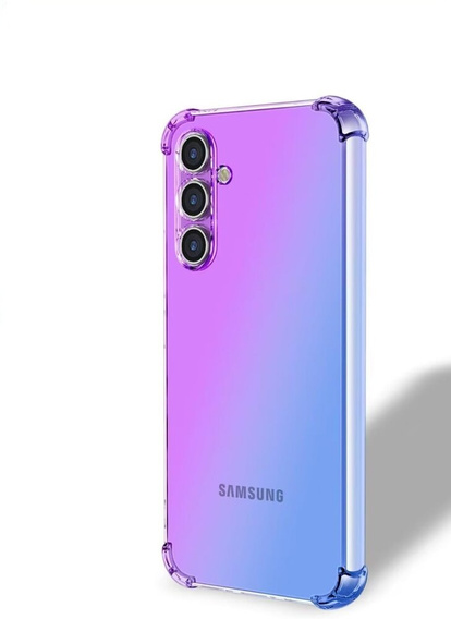 θήκη για το Samsung Galaxy M35, Gradient Dropproof, Μωβ / μπλε