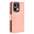 Θήκη με πτερύγιο για Oppo Reno 13, Card Slot, ροζ