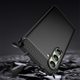 Θήκη για Samsung Galaxy S24 FE, Carbon, μαύρη