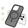 Θήκη ERBORD MagSafe για iPhone 16 Pro, Matte Case, ενεργό κουμπί, ματ / μαύρο