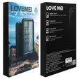 Love Mei Θήκη για Samsung Galaxy S20 FE 4G/5G, armored with glass, πράσινη