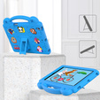 Παιδική θήκη για Lenovo Tab M10 X505F X605F / Tab P10-X705F/L / Huawei T5 10.1, Cute Patterns, με βάση, μπλε