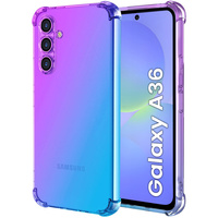 θήκη για το Samsung Galaxy A36, Gradient Dropproof, Μωβ / μπλε