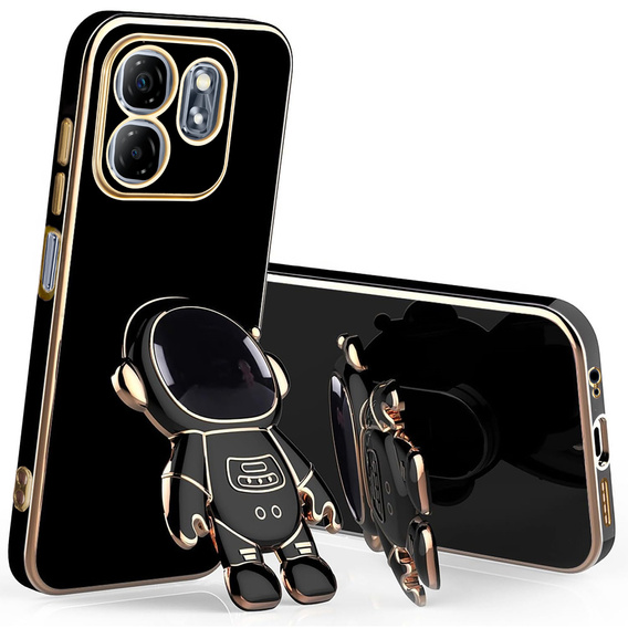 Θήκη για Infinix Hot 50i 4G, Astronaut, μαύρη