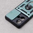 Θήκη για Motorola Edge 40 Neo, CamShield Slide, πράσινο