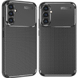 Θήκη για Samsung Galaxy A34 5G, Carbon Gel, μαύρη