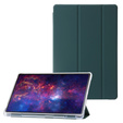 Θήκη για Samsung Galaxy Tab S9 Ultra, Smartcase Hybrid, με χώρο για γραφίδα, σκούρα πράσινη