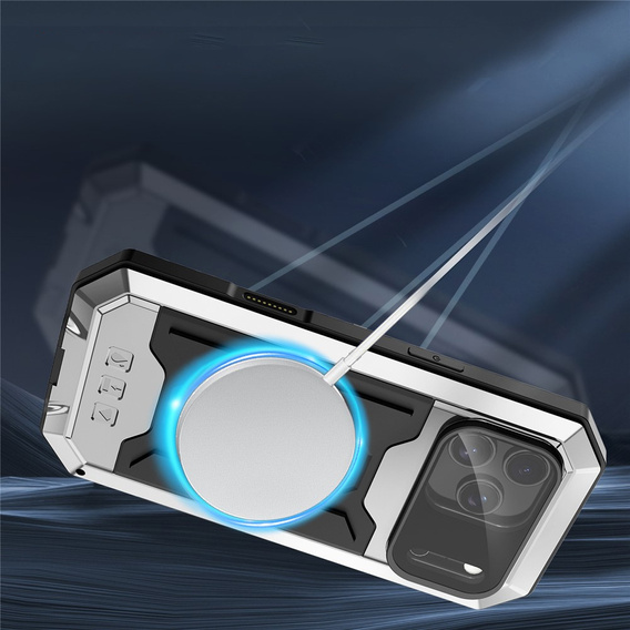 Θήκη R-JUST με προστατευτικό οθόνης και βάση για iPhone 17 Pro Max