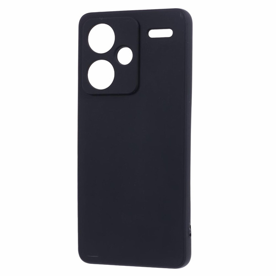 Θήκη για Xiaomi Redmi Note 13 Pro+, Silicone Lite, μαύρη