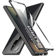 θήκη για το Samsung Galaxy S25 Ultra, Magnetic Dual Glass, μαύρη