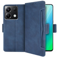 Θήκη με πτερύγιο για Xiaomi Poco X6 5G, Card Slot, μπλε