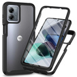 Θήκη για Motorola Moto G54 5G, Shockproof, με μεμβράνη, μαύρη