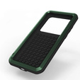 Love Mei Θήκη για Samsung Galaxy S20 Ultra, armored with glass, πράσινη