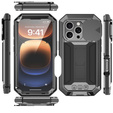 Θήκη για iPhone 16 Pro Max, R-JUST CamShield Slide, θωρακισμένη, μαύρη