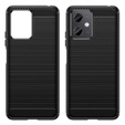 Θήκη για Xiaomi Redmi Note 12 5G / POCO X5 5G, Carbon, μαύρη