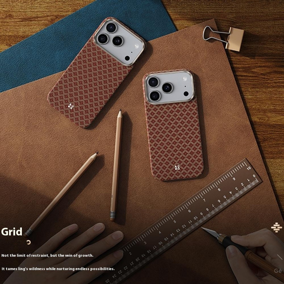 BENKS C1 Kevlar Aramid Fiber θήκη για MagSafe για iPhone 17 Pro