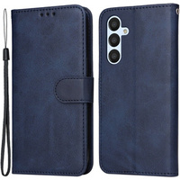 Θήκη με πτερύγιο για Samsung Galaxy A54 5G, Leather Wallet, σκούρο μπλε