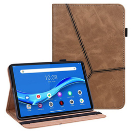 θήκη για Lenovo Tab M10 Plus TB-X606F, Classic, με υποδοχή γραφίδας, καφέ