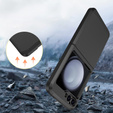 Θωρακισμένη θήκη για Samsung Galaxy Z Flip7 FE / Z Flip6, Armor Shockproof, μαύρη