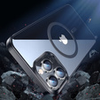 Θήκη για iPhone 14 Pro, ERBORD Hybrid MagSafe Case, μαύρη