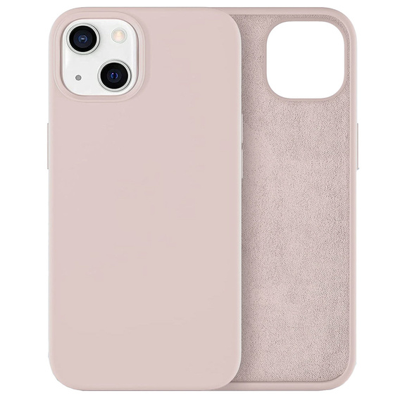 Θήκη για iPhone 14, Silicone Lite, ροζ