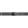 Βραχιόλι για Garmin Fenix 3/3HR/5X/6X/6X/6X PRO/7X, Μαύρο