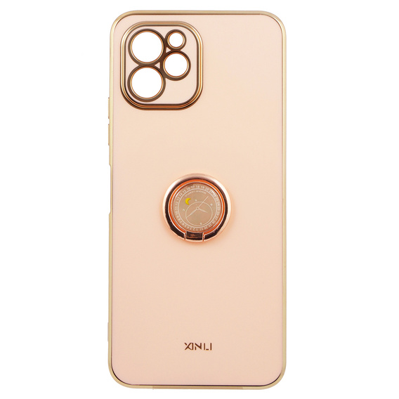 Θήκη για Huawei Nova Y61, Electro Ring, ροζ rose gold