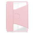 Θήκη πληκτρολογίου για Samsung Galaxy Tab S9, Rotary 360° Leather, ροζ rose gold