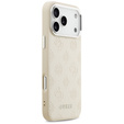 GUESS Peony Hot Stamp Script MagSafe θήκη για iPhone 17 Pro Max