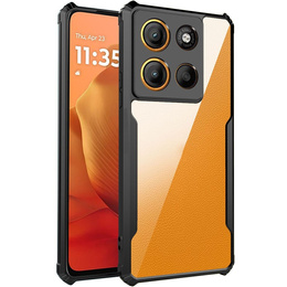 Θήκη για Motorola Moto G15 / Motorola Moto G15 Power, AntiDrop Hybrid, μαύρη