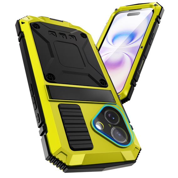 Θήκη R-JUST με βάση και ενσωματωμένο γυαλί για iPhone 17