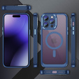 Θήκη για iPhone 14 Pro Max, ERBORD Impact Guard, MagSafe, μπλε