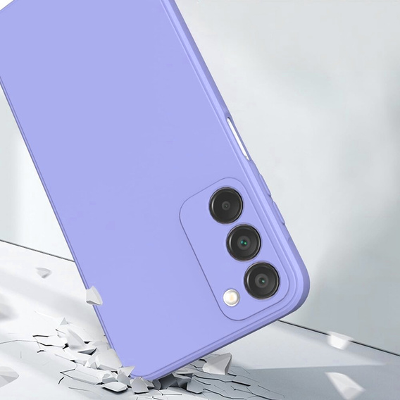 Θήκη για Samsung Galaxy S23 Plus, Silicone Lite, μωβ