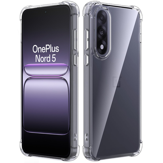 Θήκη για OnePlus Nord 5, Dropproof, διαφανής