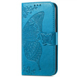 Θήκη με πτερύγιο για Xiaomi 13, Butterfly, μπλε