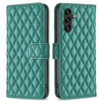 Θήκη με πτερύγιο για Samsung Galaxy A56, Wallet, BINFEN COLOR, πράσινη