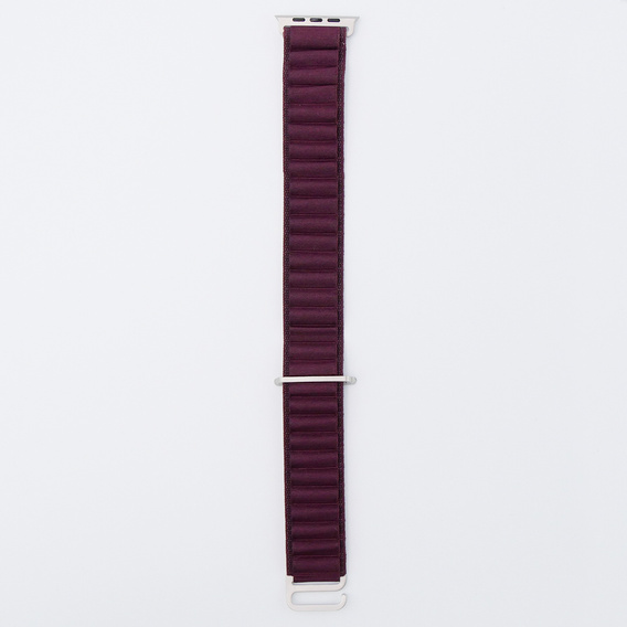 Λουράκι νάιλον για Apple Watch 1/2/3/4/5/6/7/8/SE/ULTRA 42/44/45/49mm, μπορντό