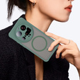 Θήκη για Xiaomi 15 Ultra, για MagSafe, ERBORD Μatt Case, πράσινη