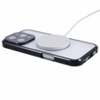 Μαγνητική θήκη MagSafe Dual Glass για iPhone 16 Pro, μαύρη