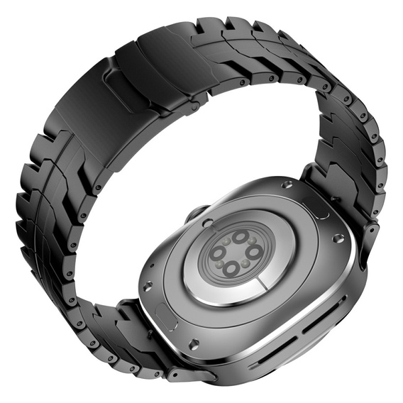 Βραχιόλι για Samsung Galaxy Watch 4/5/6 40/42/43/44/45/46/47mm, černý