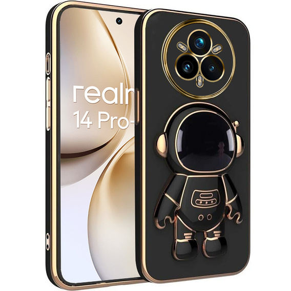 Θήκη για Realme 14 Pro 5G, Astronaut, μαύρη