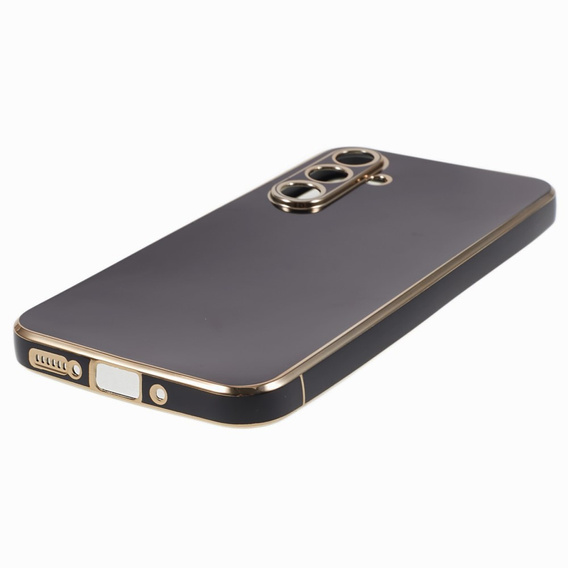 Θήκη για Samsung Galaxy S23 FE, Glamour CamShield, μαύρη