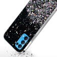 Θήκη για OPPO Reno 5 5G, Glittery, μαύρη