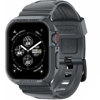 Etui Pasek SPIGEN do Apple Watch 4/5/6/7/SE 44/45mm, Rugged Armor Pro, Charcoal Grey